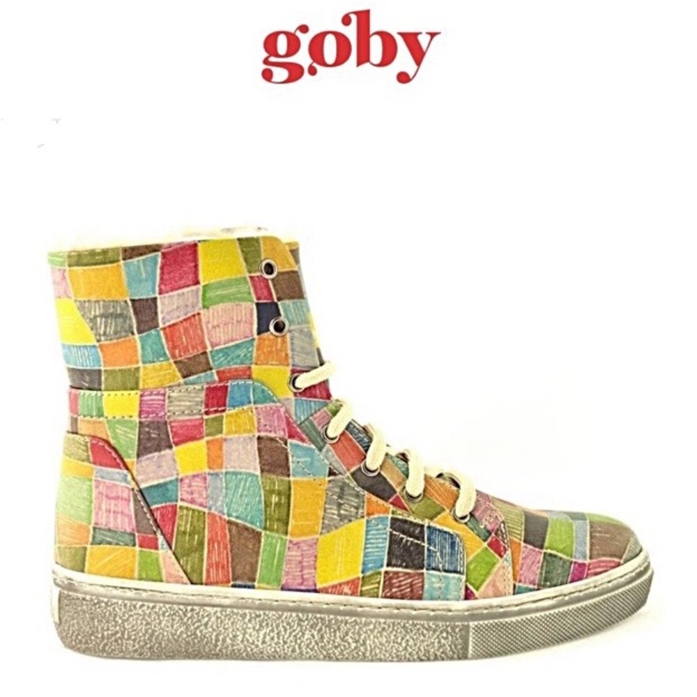 Goby Multicolor Women's High-Top Sneakers